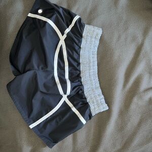 Lululemon gray running short size 10